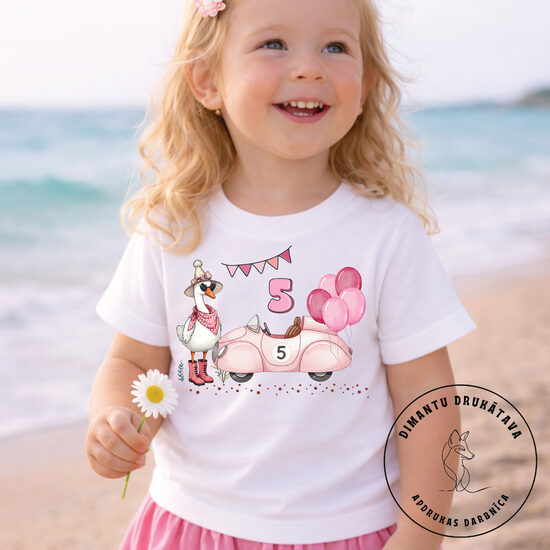 Piegludināms attēls dzimšanas dienas t-kreklam JAUTRĀ ZOSS 5